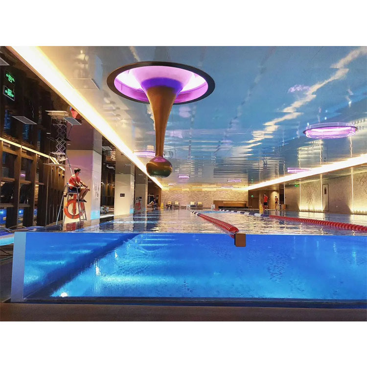 Fábrica - personalizado - boa qualidade - acrílico transparente - piscina - Leyu