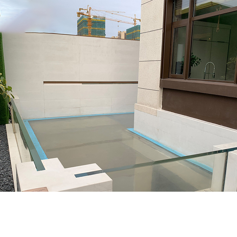 Fabricante e instalador de paredes de piscina em acrílico transparente com várias espessuras de 20-800 mm - Leyu