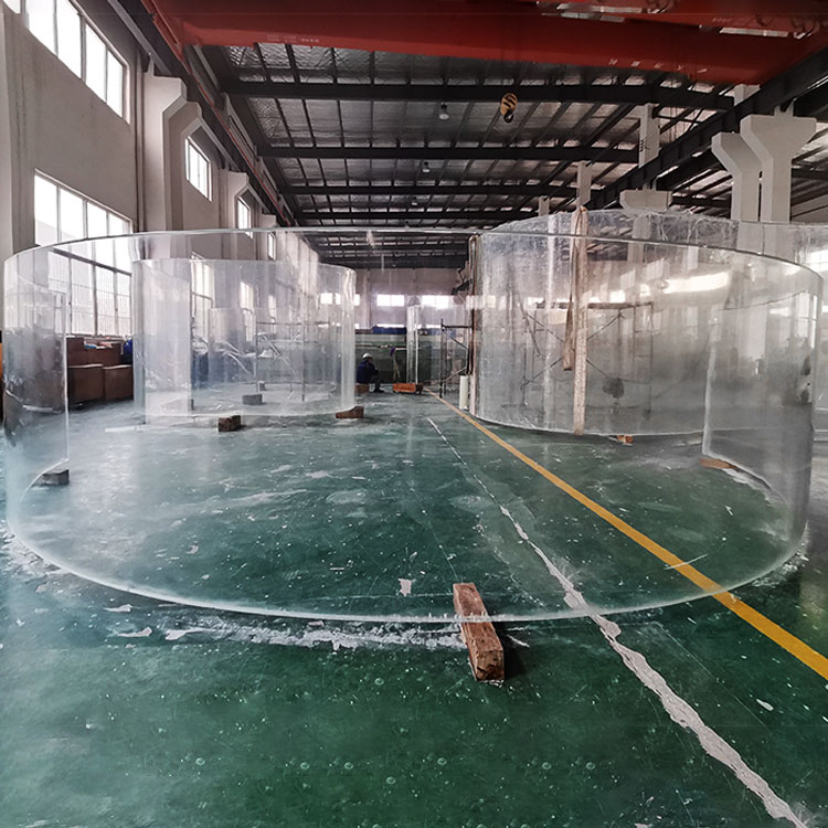 Painel de piscina de acrílico transparente personalizado para venda - fábrica de acrílico leyu