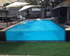 Custo de instalação de piscina de acrílico acima do solo - Leyu