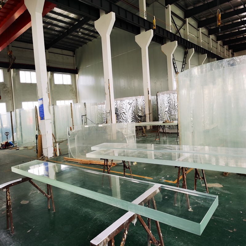 Fábrica de piscinas personalizadas com painel de visualização em acrílico transparente da China - Leyu